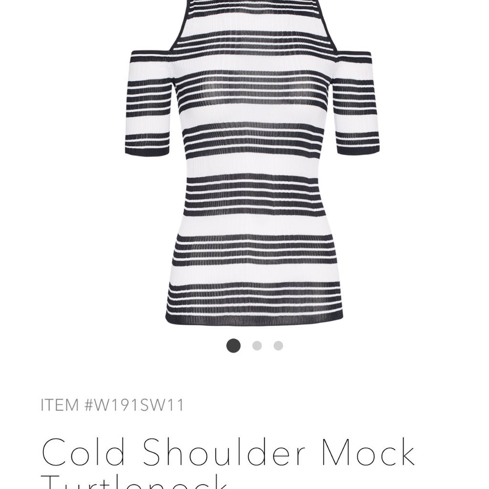 Worth Collection 2020 cold-shoulder sweater $99
